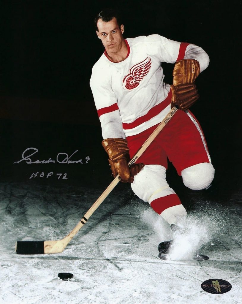 Gordie Howe portrait
